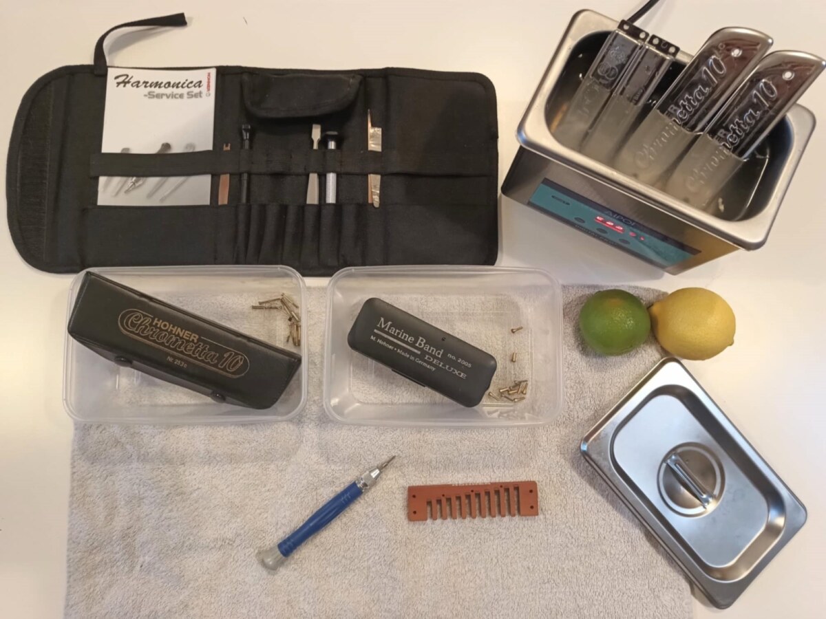 Cleaning Harmonicas