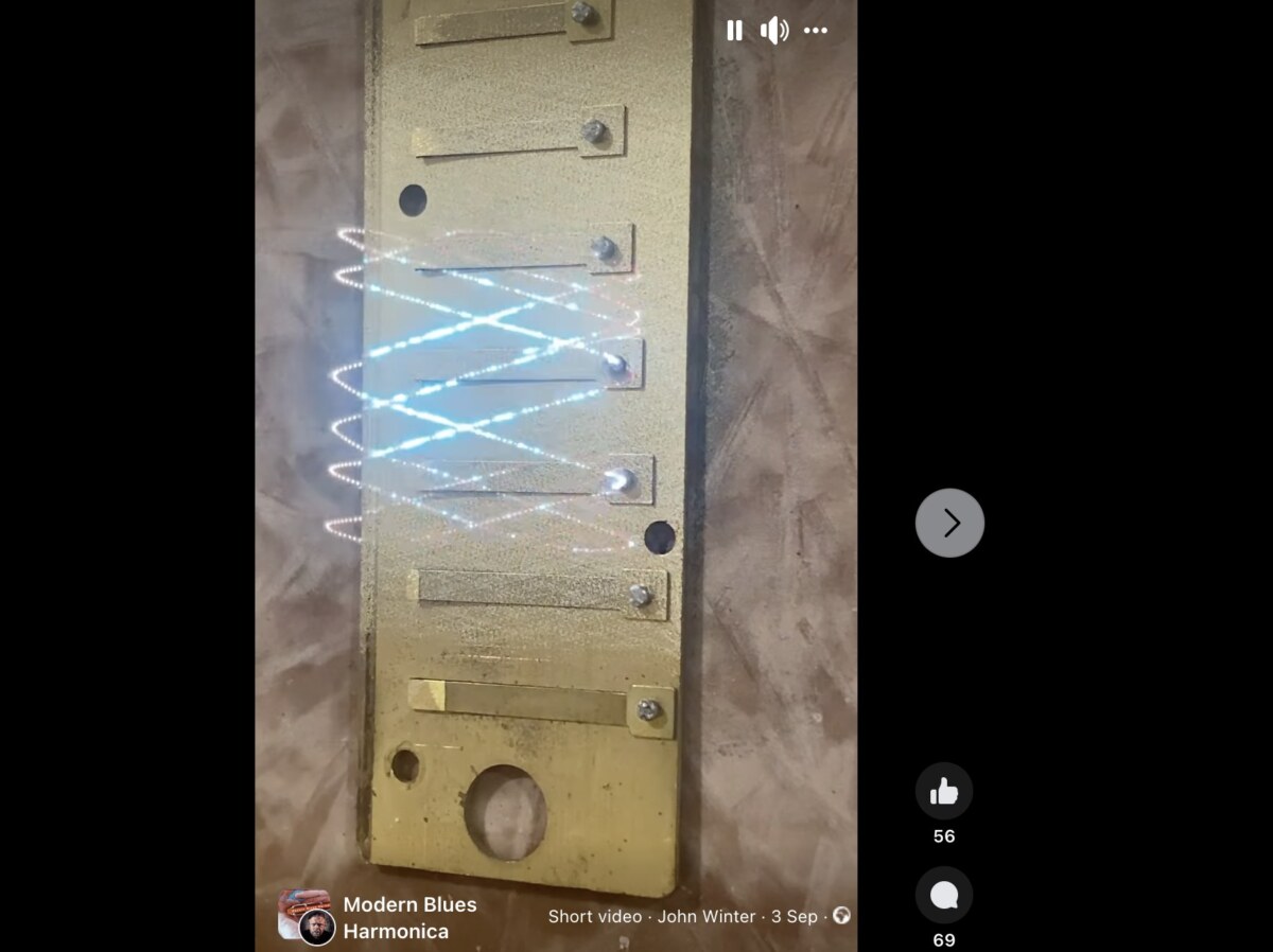 Laser cleaning is too harsh and warps reeds!