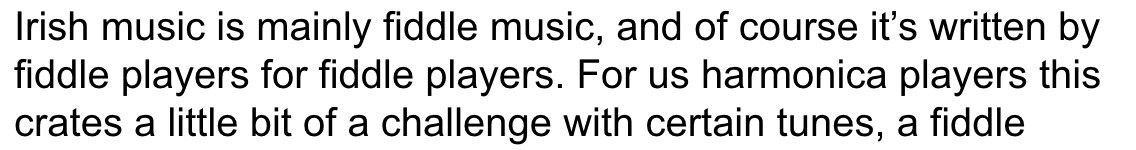 Irish music mainly comes from the piping tradition and while fiddle music is a large part composers write for various traditionally used instruments such as melodeon, piano, pipes and whistles is also common.